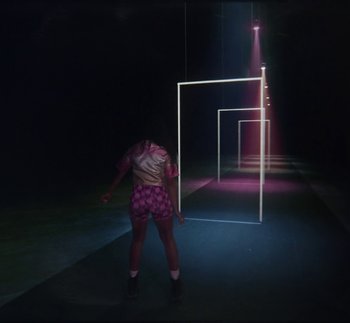 Movie still from “Instagram - Yours to Make” (2021) – Extreme Wide shot, High angle