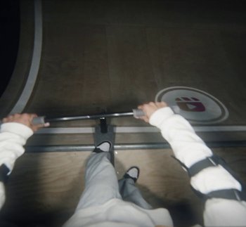 Movie still from “Instagram - Yours to Make” (2021) – Extreme Close Up shot, Overhead angle