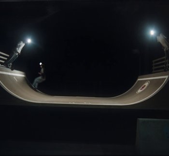 Movie still from “Instagram - Yours to Make” (2021) – Extreme Wide shot, Overhead angle