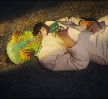 Movie still from “Instagram - Yours to Make” (2021) – Extreme Close Up shot, Overhead angle