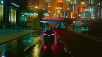 Movie still from “Ford Kuga - Levels” (2021) – Extreme Wide shot, High angle