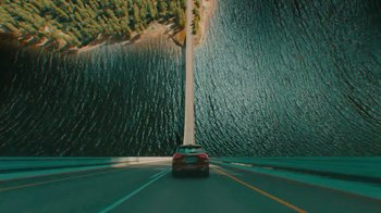 Movie still from “Ford Kuga - Levels” (2021) – Extreme Wide shot, High angle