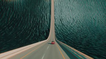 Movie still from “Ford Kuga - Levels” (2021) – Extreme Wide shot, High angle