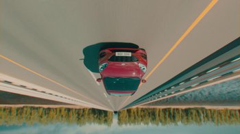 Movie still from “Ford Kuga - Levels” (2021) – Extreme Wide shot, Overhead angle