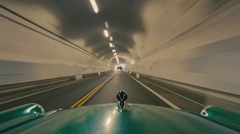 Movie still from “Facebook - Self Care with Becky G” (2021) – Wide shot, High angle