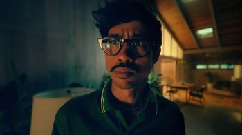 Movie still from “First Hawaiian Bank - Dance Party” (2022) – Close Up shot, Low angle