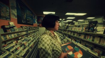Movie still from “First Hawaiian Bank - Dance Party” (2022) – Medium shot, High angle