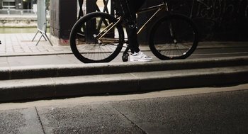 Movie still from “NIKE x SIZE? - Content De Te Revoir” (2024) – Wide shot, Low angle