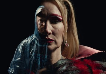 Movie still from “Apple Music - Stay” (2023) – Close Up shot, Low angle