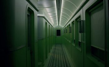 Movie still from “H&M - Come Together: A Fashion Picture in Motion” (2016) – Wide shot, High angle