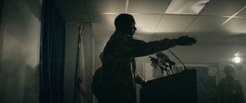 Movie still from “Pepsi - The Encounter” (2019) – Medium shot, Over the shoulder angle