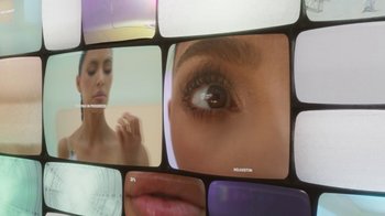 Movie still from “Skims - Lab” (2024) – Extreme Close Up shot, Low angle