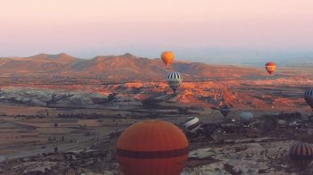 Movie still from “Leonardo Dalessandri - Watchtower of Turkey” (2014) – Extreme Wide shot, High angle