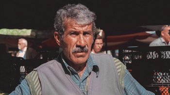 Movie still from “Leonardo Dalessandri - Watchtower of Turkey” (2014) – Close Up shot, High angle