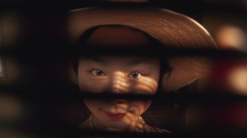 Movie still from “Leonardo Dalessandri - Watchtower of China” (2022) – Extreme Close Up shot, High angle