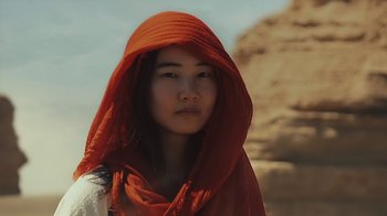 Movie still from “Leonardo Dalessandri - Watchtower of China” (2022) – Close Up shot, Low angle