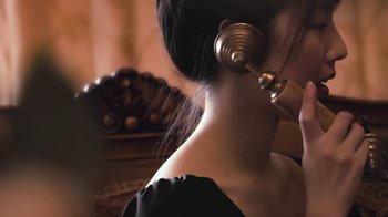 Movie still from “Leonardo Dalessandri - Watchtower of China” (2022) – Extreme Close Up shot, Low angle