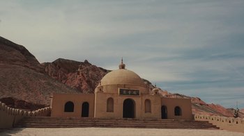 Movie still from “Leonardo Dalessandri - Watchtower of China” (2022) – Extreme Wide shot, Low angle