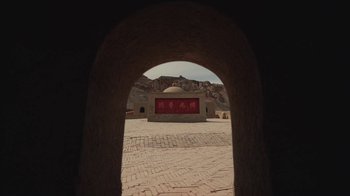 Movie still from “Leonardo Dalessandri - Watchtower of China” (2022) – Extreme Wide shot, Low angle