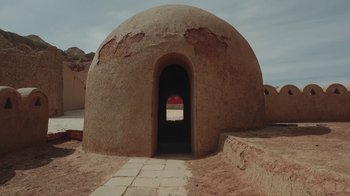 Movie still from “Leonardo Dalessandri - Watchtower of China” (2022) – Extreme Wide shot, Low angle
