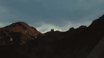 Movie still from “Leonardo Dalessandri - Watchtower of China” (2022) – Extreme Wide shot, Low angle
