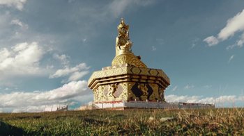 Movie still from “Leonardo Dalessandri - Watchtower of China” (2022) – Extreme Wide shot, Low angle