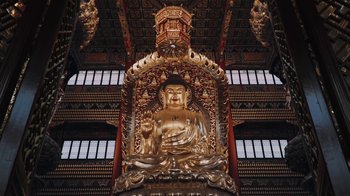 Movie still from “Leonardo Dalessandri - Watchtower of China” (2022) – Medium shot, Low angle