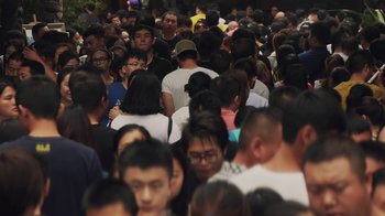 Movie still from “Leonardo Dalessandri - Watchtower of China” (2022) – Extreme Wide shot, High angle