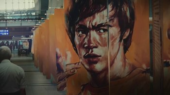 Movie still from “Leonardo Dalessandri - Watchtower of China” (2022) – Wide shot, Low angle