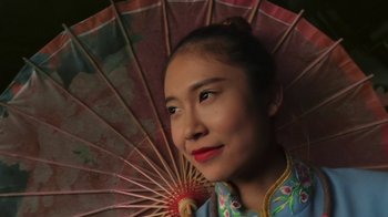 Movie still from “Leonardo Dalessandri - Watchtower of China” (2022) – Extreme Close Up shot, Low angle