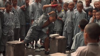 Movie still from “Leonardo Dalessandri - Watchtower of China” (2022) – Wide shot, Low angle