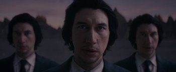 Movie still from “Squarespace - The Singularity” (2023) – Close Up shot, Low angle