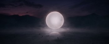 Movie still from “Squarespace - The Singularity” (2023) – Extreme Wide shot, Low angle