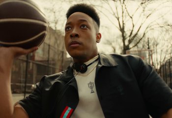 Movie still from “Trophy Room - Air Jordan "Rookie Card"” (2024) – Close Up shot, Low angle