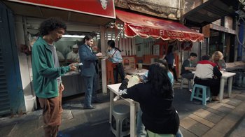 Movie still from “Apple Arcade - A New World To Play In” (2020) – Wide shot, High angle