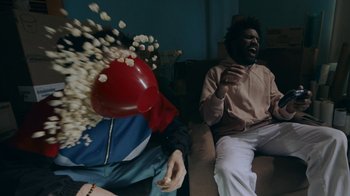 Movie still from “Apple Arcade - A New World To Play In” (2020) – Medium shot, Low angle