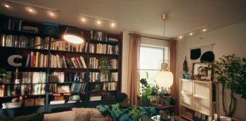 Movie still from “IKEA - Show Off Your Savvy” (2023) – Wide shot, Low angle