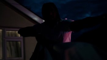 Movie still from “Morgan x Orlebar Brown - Super 3” (2022) – Medium shot, Low angle