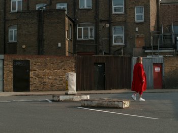 Movie still from “TID Watches - Exploring Time 005 by Builders Club” (2017) – Wide shot, Low angle