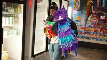 Movie still from “Nike SB - Don't Make Plans” (2021) – Medium shot, Low angle