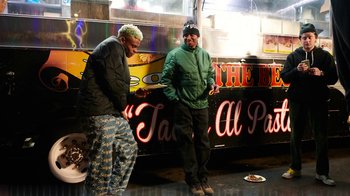 Movie still from “Nike SB - Don't Make Plans” (2021) – Medium shot, Low angle