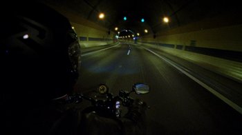 Movie still from “Harley-Davidson - Breathe” (2020) – Wide shot, High angle
