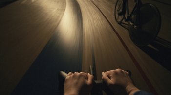 Movie still from “Discovery Plus - Olympics” (2021) – Extreme Close Up shot, Overhead angle