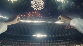 Movie still from “Discovery Plus - Olympics” (2021) – Extreme Close Up shot, Overhead angle