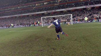 Movie still from “Nike - Take It To The Next Level” (2009) – Extreme Wide shot, Overhead angle