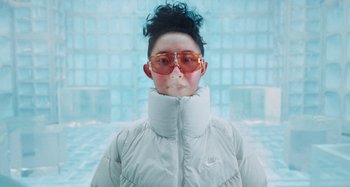 Movie still from “Nike - More Than Warmth” (2023) – Close Up shot, Low angle