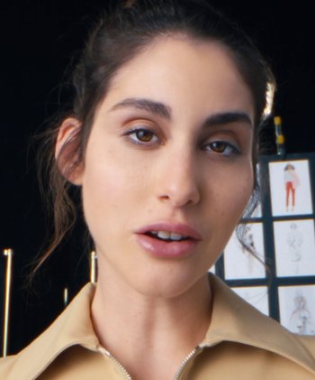 Movie still from “MAKE UP FOR EVER - HD SKIN” (2022) – Close Up shot, High angle