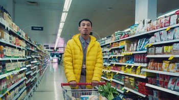 Movie still from “Flybuys - Give a Flybuys” (2021) – Medium shot, Low angle