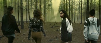 Movie still from “adidas Originals - Your Future is Not Mine” (2016) – Medium shot, Low angle