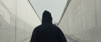 Movie still from “adidas Originals - Your Future is Not Mine” (2016) – Medium shot, Low angle